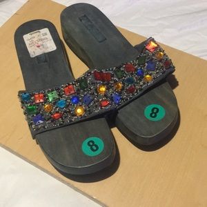 Brand new never used sandals